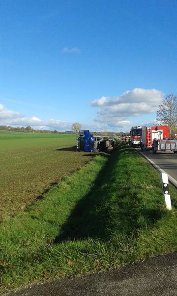 LKW-Unfall / Schmalzmühle