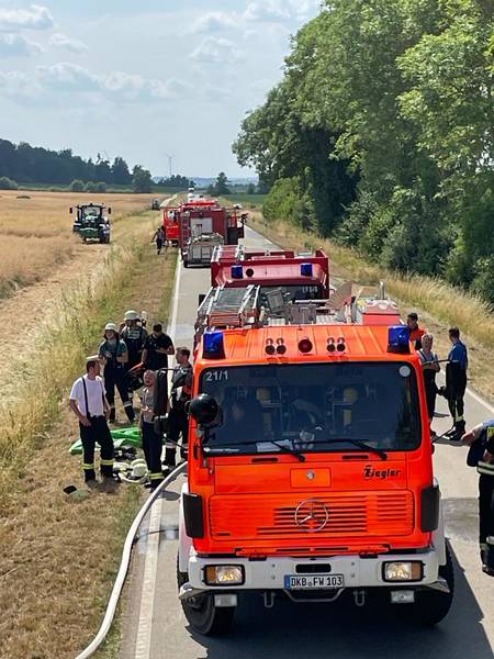 Feldbrand / Ehingen
