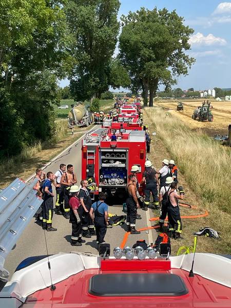Feldbrand / Ehingen