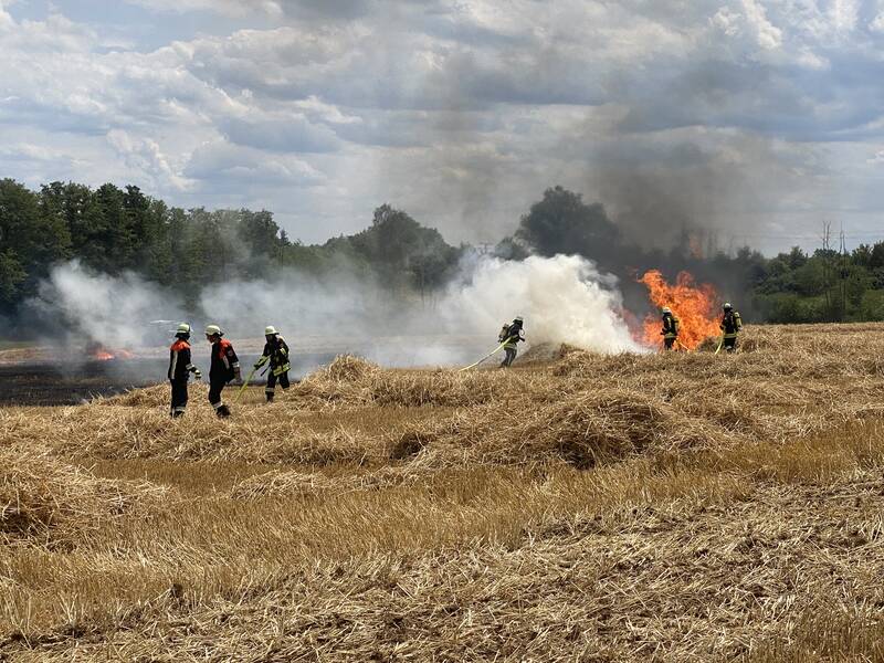 Feldbrand / Wassertrüdingen