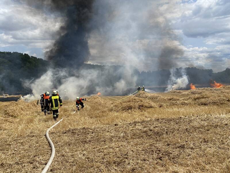 Feldbrand / Wassertrüdingen