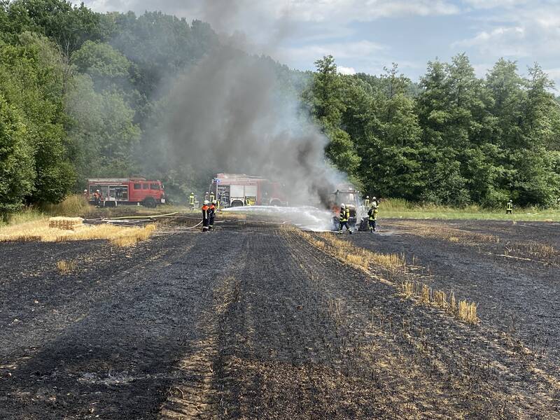 Feldbrand / Wassertrüdingen