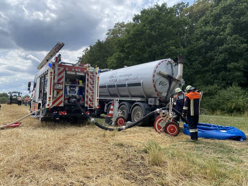 Feldbrand / Wassertrüdingen