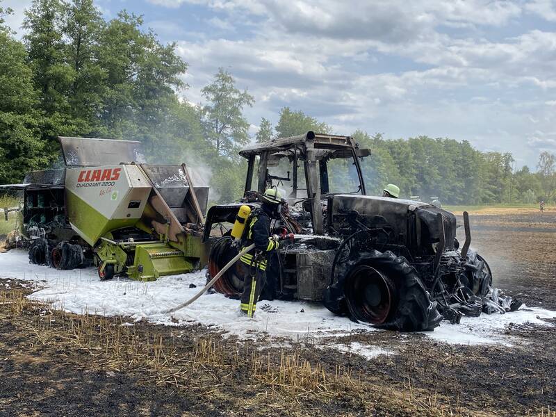 Feldbrand / Wassertrüdingen