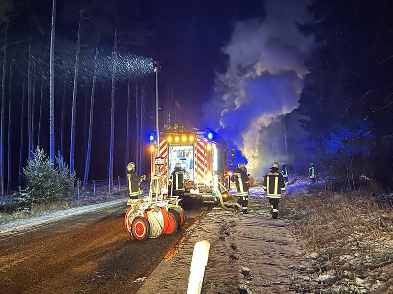 Fahrzeugbrand / Hammerschmiede