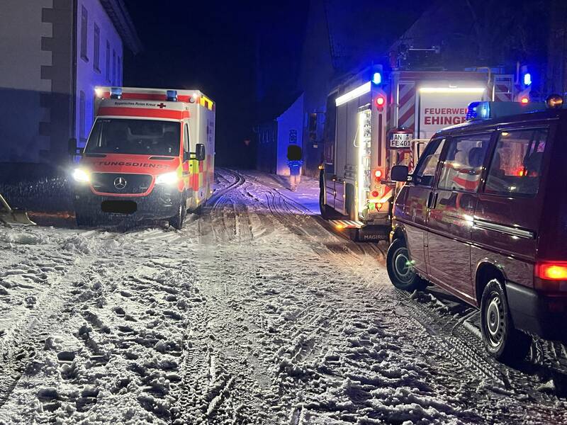 Erste Hilfe Einsatz / Ehingen