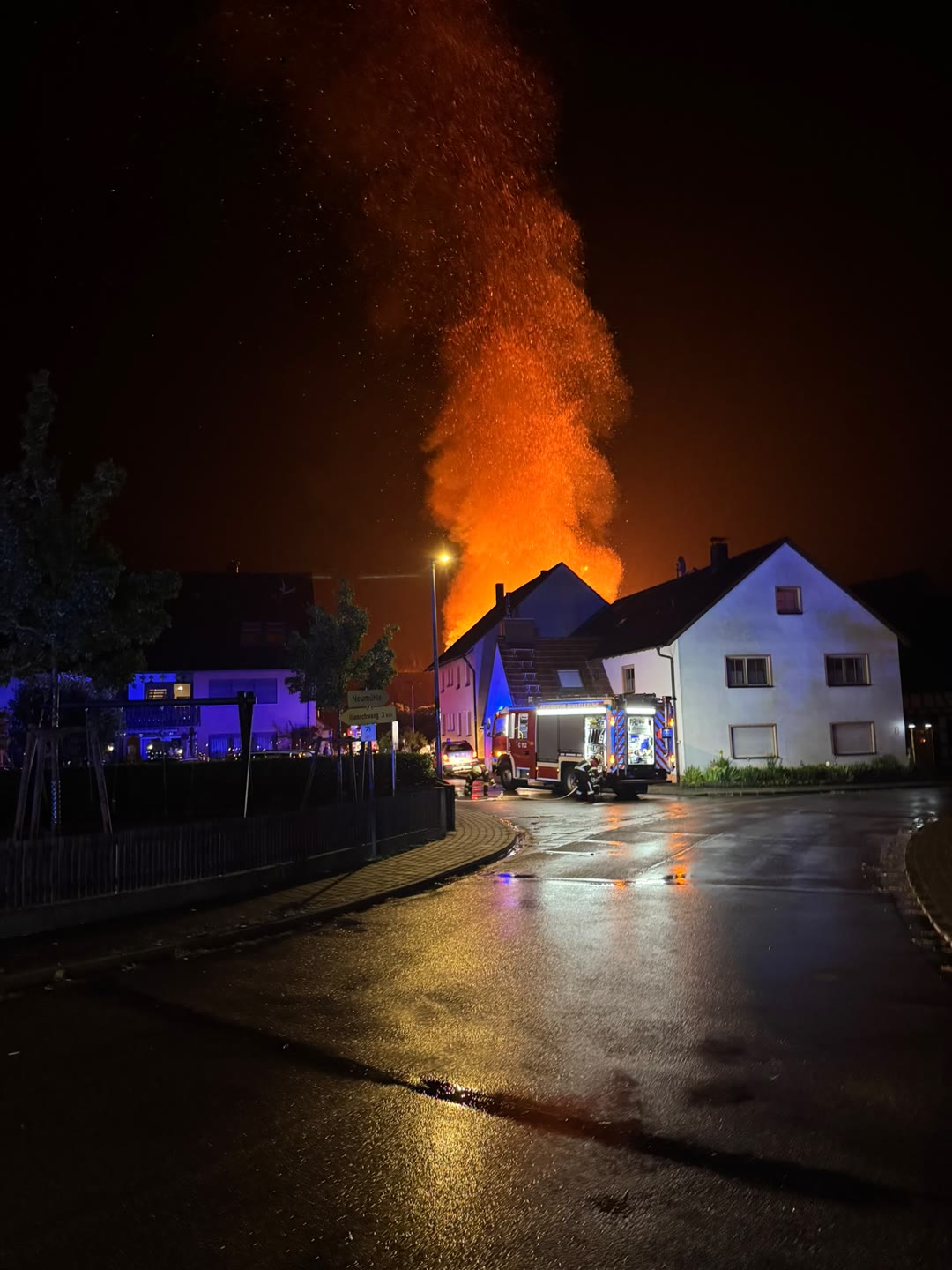 Brand landwirtschaftliches Anwesen / Welchenholz