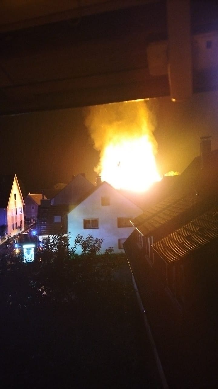Brand landwirtschaftliches Anwesen / Welchenholz